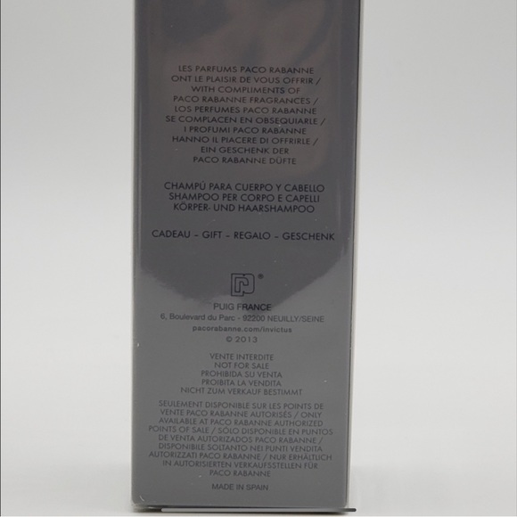 Paco Rabanne Invictus all over shampoo - Picture 2 of 4